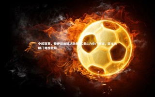 yy易游体育平台|中超联赛，穆伊双响建功助海港2比1力克广州城，宋文杰破门难挽败局